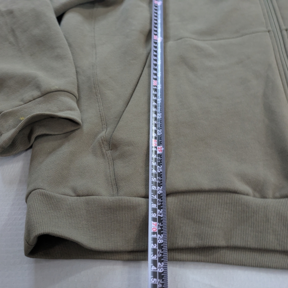 Lululemon Steady State Fleece Lined Full Zip Hoodie Men’s Size XXL Brown M3EX3S - Picture 7 of 10